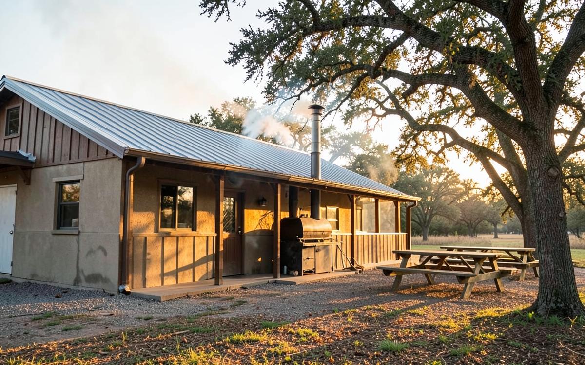Local Favorite Smokehouse with Real Estate, Texas Hill Country